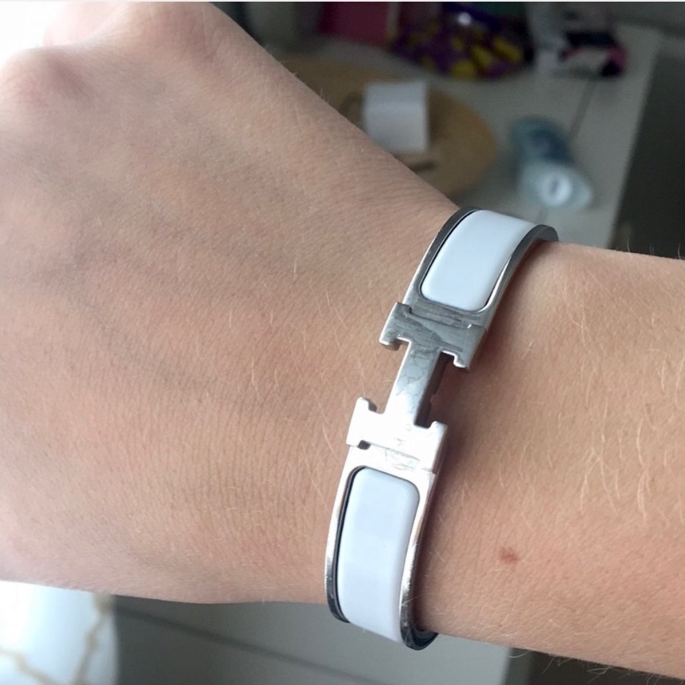 Hermes Clic H Narrow Bracelet